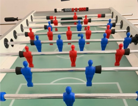 Our table soccer